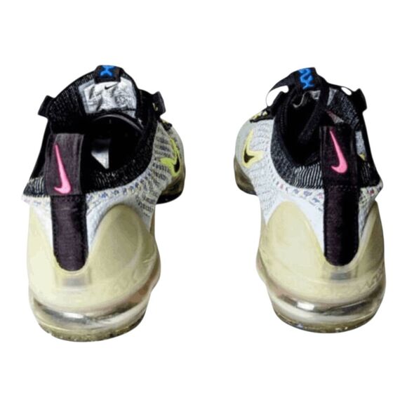 NIKE Air VaporMax 2022 Flyknit 'Volt Photo Blue' Running Shoes Size 5Y/W6.5 - Picture 5 of 14